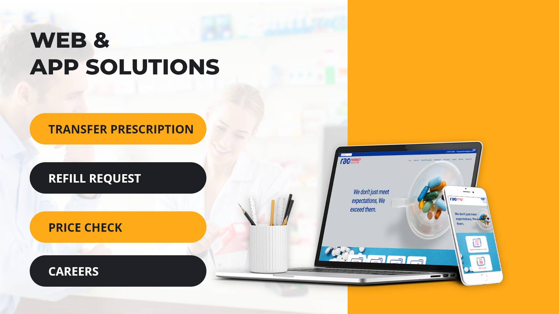 The reasons why a pharmacy mobile app solution is necessary for your pharmacy